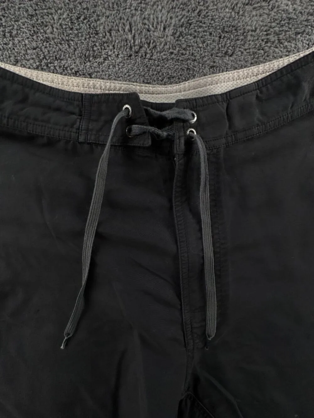 Patagonia Swim Trunk Men Board Shorts Adult Swimming Size 35 Nylon Dark Gray